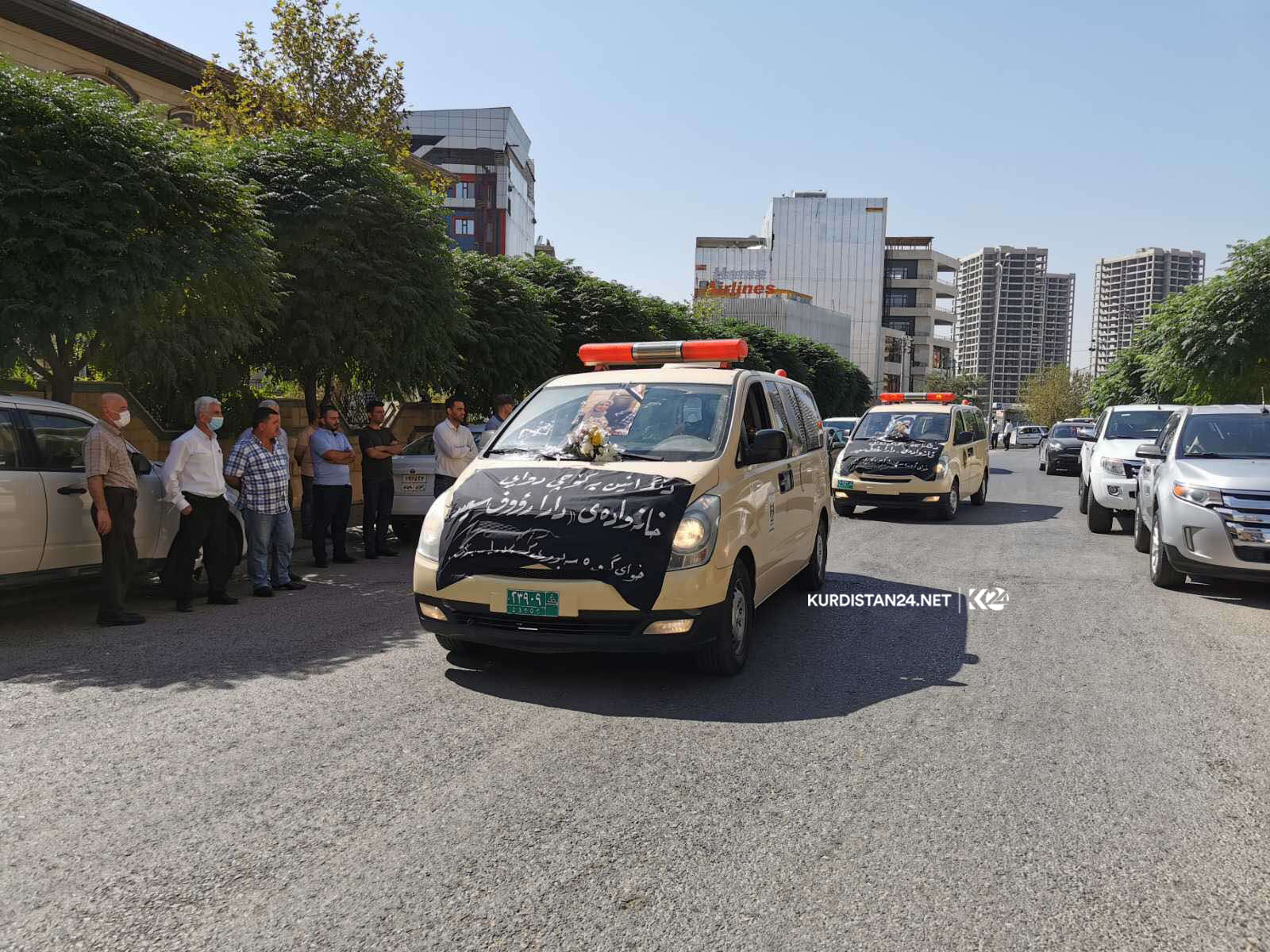 Termên malbata kurd ên li Bexdayê hatine kuştin bi ala Kurdistanê vegerîn Silêmaniyê 